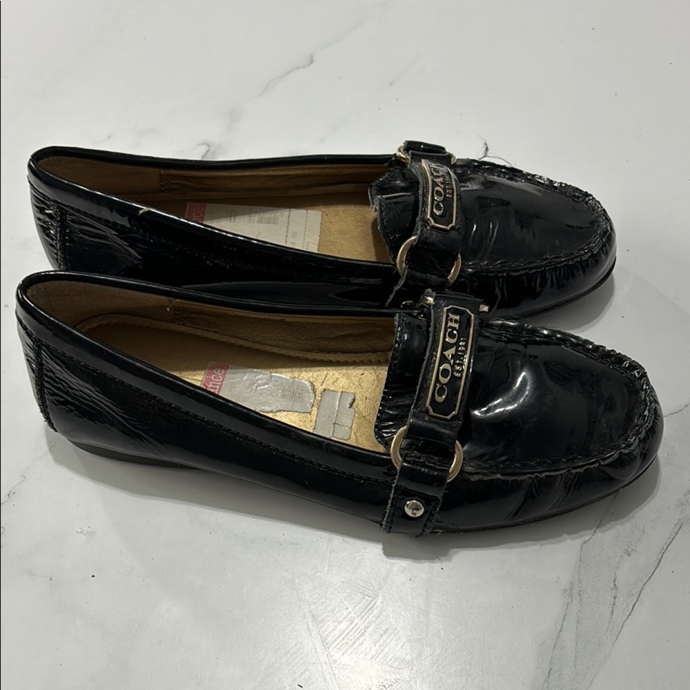 Coach Black Women's Loafers - Picture 2 of 5